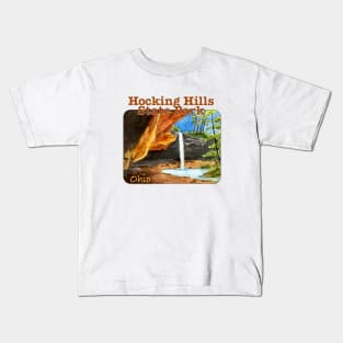 Hocking Hills State Park, Ohio Kids T-Shirt